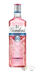 Gordons pink Alcohol free London dry gin 0% vol. 0.70 l