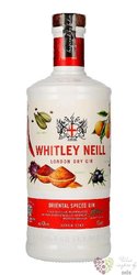 Whitley Neill  Oriental Spice  British flavored small batch gin 43% vol.  0.70 l