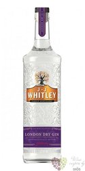 JJ Whitley English London dry gin 37.5% vol.  0.70 l