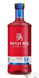 Whitley Neill Raspberry alcohol free spirit 00% vol.  0.70 l