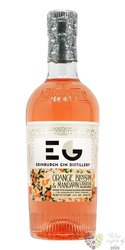 Edinburgh „ Oragne Blossom &amp; Mandarin ” Scottish flavored gin 20% vol.  0.50 l