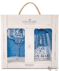 Mare glass set mediterian Spanish gin 42.7% vol.  0.70 l