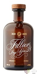 Filliers 28 copper pott still Belgian dry gin 46% vol.  0.05 l