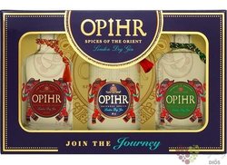 Opihr edition  Oriental spice  British London dry gin  3x0.05 l