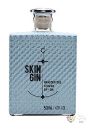 Skin „ Blue ” handcrafted German gin 42% vol.  0.50 l