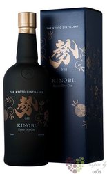 KiNoBi „ Ki No Bi Sei ” Japanese overproof dry gin 54.5% vol.  0.70 l
