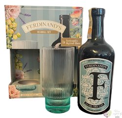 Ferdinands Saar  Riesling infused  gift set German dry gin 44% vol.  0.50 l