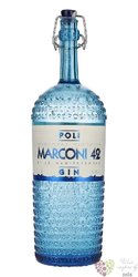 Marconi  42  mediterian Italian gin Jacopo Poli 42% vol. 0.70 l