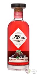 Ben Lomond „ Raspberry &amp; Elderflower ” infused Scottish gin 38% vol.  0.70 l
