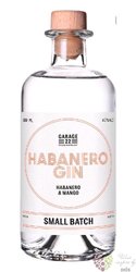 Garage 22 small batch „ Habanero Mango ” craft Bohemian gin 42% vol.  0.50 l