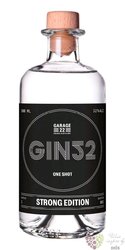 Garage 22 „ Gin52 One Shot ” Strong edition craft Bohemian gin 52% vol.  0.50 l