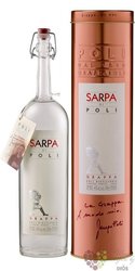 Grappa „ Sarpa di Poli ” original Italian brandy by Jacopo Poli 40% vol.   0.70l