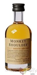 Monkey Shoulder triple malt Speyside Scotch whisky 40% vol.  0.05 l