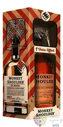 Monkey Shoulder  Made for Mixing  glass set Speyside whisky 40% vol.  0.70 l