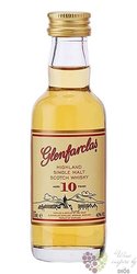 Glenfarclas 10 years old single malt Speyside whisky 40% vol.  0.05 l