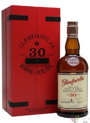 Glenfarclas Warehouse 30 years old Single malt Speyside whisky 43% vol.  0.70 l