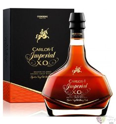 Carlos 1  Imperial xo sherry cask  Brandy de Jerez DOC by bodegas Osborne 40%vol.  0.70 l