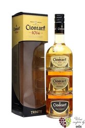 Clontarf 1014 „ Trinity ” set of single malt Irish whiskey 40% vol.  3 x 0.05 l