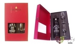 Messias 20 years old 2glass pack wood aged tawny Porto Doc 19% vol. 0.75 l