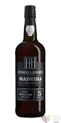 Henriques &amp; Henriques  Medium dry  aged 5 years vinho Madeira Do 19% vol.  0.75 l
