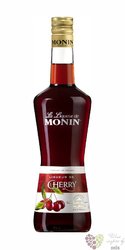 Monin  Cherry  French fruits liqueur by 24% vol.    0.70 l