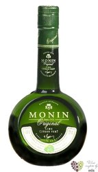 Monin  Original Lime Vert  French fruits liqueur 33% vol.   0.50 l