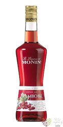 Monin  Creme de Framboise  French raspberrys liqueur 18% vol.   0.70 l