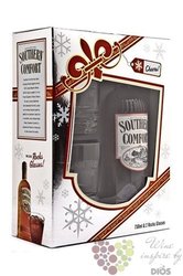 Southern Comfort  Original  glass set New Orleans whisky liqueur 35% vol.  0.70 l