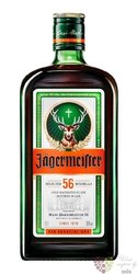 Jagermeister „ Original ” German herbal liqueur 35% vol.  1.00 l