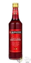 de Kuyper  Grenadine  mixed berry coctail syrup 00% vol.  0.70 l