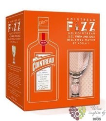 Cointreau  Fizz set  premium French orange liqueur 40% vol.  0.70 l