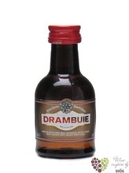 Drambuie Scotch whisky herb &amp; honey liqueur 40% vol.  0.05 l