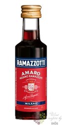Amaro Italian bitter liqueur by Felsina Ramazzotti Milano 30% vol.  0.03 l