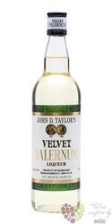 John D.Taylor´s „ Velvet Falernum ” flavored rum liqueur of Barbados 11% vol.  0.70 l
