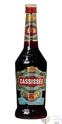 Creme de cassis de Dijon  Cassissee  French liqueur by lHeretier Guyot 16% vol.    0.70 l