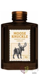 Moose Knuckle  Hunters Rum Liqueur  Belgian liqueur  20% vol. 0.02 l