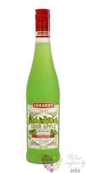 Sour Apple Italian liqueur Girolamo Luxardo 15% vol.  0.70 l