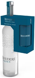 Belvedere  Pure  gift set with shaker of premium Polish vodka 40% vol.   0.70 l