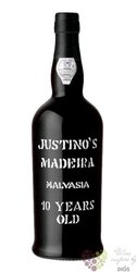 Justinos  Malvasia  aged 10 years vinho Madeira Do 19% vol.  0.75 l