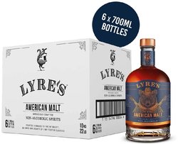 Lyres  American Malt  Whisky &amp; Bourbon Alternative 0.0% vol.  6*0.70 l