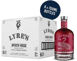 Lyres  Aperitiff Rosso   Vermouth Alternative 00% vol.  6*0.70 l