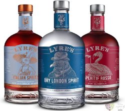 Lyres  Rosa Negroni Set  Coctail Alternative set 00% vol.  3*0.70 l