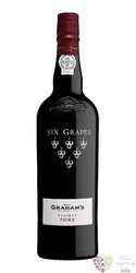 W&amp;J Grahams  Six grapes  reserve ruby Porto Doc by Symington 20% vol.  0.75 l