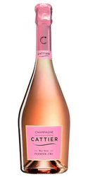 Cattier rosé Brut 1er cru Champagne     0.75 l
