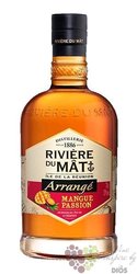 Rivire du Mat Arrange  Mango Passion  flavored Reunion rum 35% vol.  0.70 l