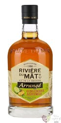 Rivire du Mat Arrange  Gingembre Argumes  flavored Reunion rum 35% vol.