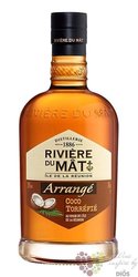 Rivire du Mat Arrange  Noix de Coco Torrefie  flavored Reunion rum 35% vol.  0.70 l