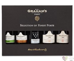 W&amp;J Grahams  Selection  degustation gift set of Porto Doc 20% vol.  5x0.20 l