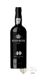 Barros 40 years old wood aged tawny Porto Do 20% vol.     0.75 l