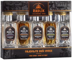 Radlk drkov kolekce miniatur  5x 0.05 l